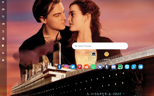 Titanic Wallpaper New HD Tab Theme[Install]  from Chrome web store to be run with OffiDocs Chromium online